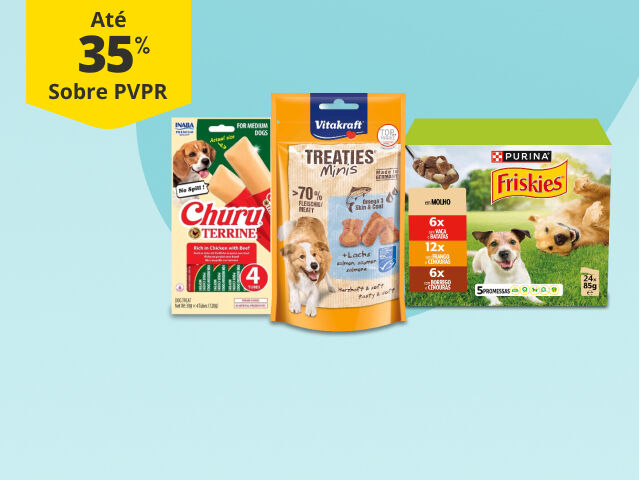 At&eacute; 35% PVPR em snacks e h&uacute;midos